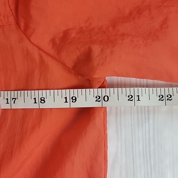 Gap windbreaker in orange lightweight water resistant Size S - Picture 11 of 12